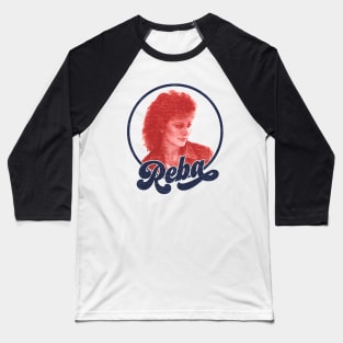 Reba McEntire // Vintage Style Fan REBA Baseball T-Shirt